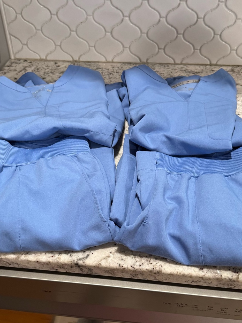 Two sets - Fabletics Ceil blue Scrubs